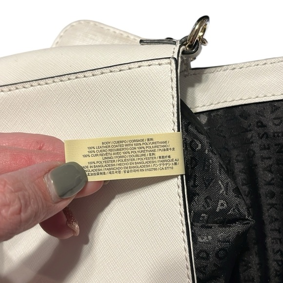 Kate Spade Authenticated Black and White Charlotte Street Alec Crossbody Bag - Picture 13 of 14